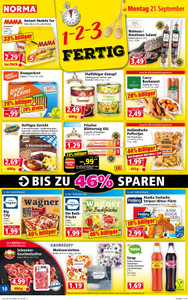 NORMA Prospekt - Angebote ab 21.09.