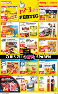 NORMA Prospekt - Angebote ab 21.09.
