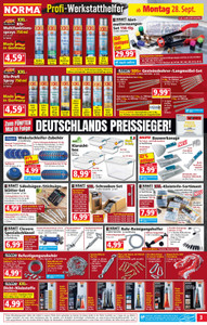 NORMA Prospekt - Angebote ab 28.09.
