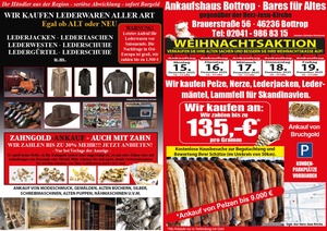 Pelz- und Goldankauf Prospekt - Kerbatsch