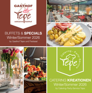Gasthof Tepe Prospekt - Buffets & Specials Winter/Sommer 2026