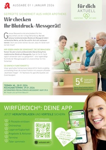wirfürdich Apotheke Prospekt - wir für dich Apotheke