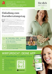 wirfürdich Apotheke Prospekt - wir für dich Apotheke