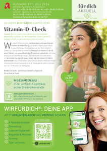 wirfürdich Apotheke Prospekt - Angebote ab 04.07.