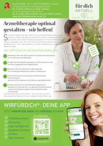 wirfürdich Apotheke Prospekt - wir für dich Apotheke