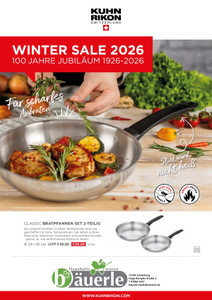 Bäuerle Haushaltswaren Prospekt - Winter Sale 2026