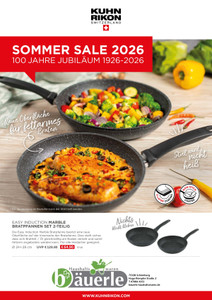 Bäuerle Haushaltswaren Prospekt - Sommer Sale