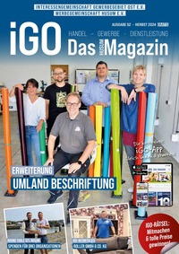 Interessengemeinschaft Gewerbegebiet Ost e.V. Prospekt - IGO Magazin