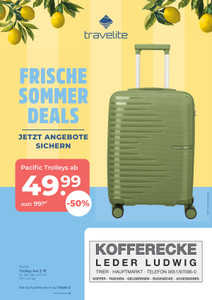 Kofferecke Prospekt - Sommerflyer