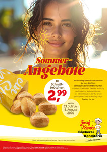 Bäckerei Remke Prospekt - Sommerangebote