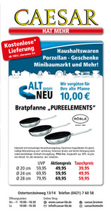 Caesar Handelsgesellschaft Prospekt - Angebote ab 23.06.