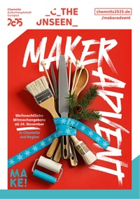 Stadt Chemnitz Prospekt - Maker-Advent 2025