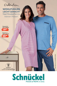 Schnückel Prospekt - Attention Wäsche