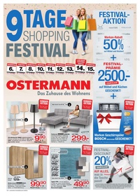 Einrichtungshaus Ostermann Prospekt - Angebote ab 06.11.