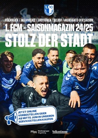 FC Magdeburg Prospekt - 1. FCM Saisonmagazin