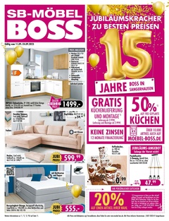 Möbel Boss Prospekt - Angebote ab 11.09.
