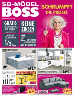 Möbel Boss Prospekt - Angebote ab 29.04.