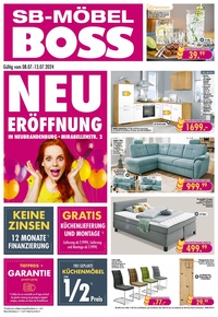 Möbel Boss Prospekt - Angebote ab 08.07.