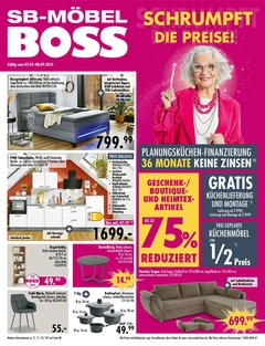 Möbel Boss Prospekt - Angebote ab 02.09.