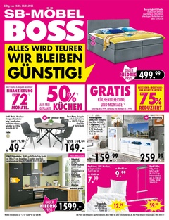 Möbel Boss Prospekt - Angebote ab 10.02.