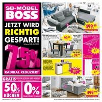 Möbel Boss Prospekt - Angebote ab 30.08.