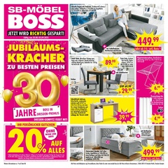 Möbel Boss Prospekt - Angebote ab 30.08.