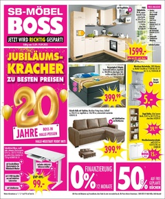 Möbel Boss Prospekt - Angebote ab 13.09.
