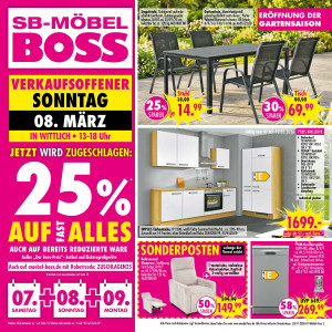 Möbel Boss Prospekt - Angebote ab 07.03.