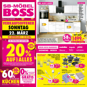 Möbel Boss Prospekt - Angebote ab 21.03.
