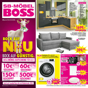 Möbel Boss Prospekt - Angebote ab 24.04.