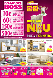 Möbel Boss Prospekt - Angebote ab 02.05.