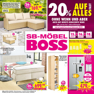 Möbel Boss Prospekt - Angebote ab 09.05.