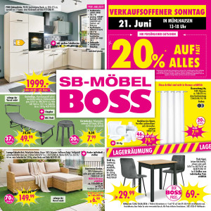 Möbel Boss Prospekt - Angebote ab 13.06.