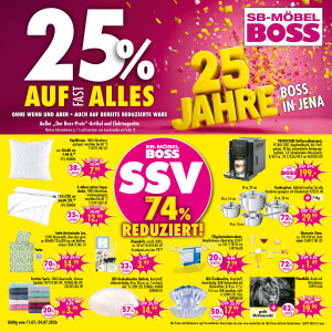 Möbel Boss Prospekt - Angebote ab 11.07.
