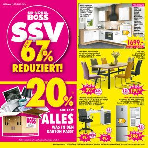 Möbel Boss Prospekt - Angebote ab 24.07.