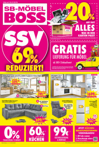 Möbel Boss Prospekt - Angebote ab 03.08.