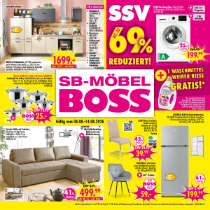 Möbel Boss Prospekt - Angebote ab 08.08.