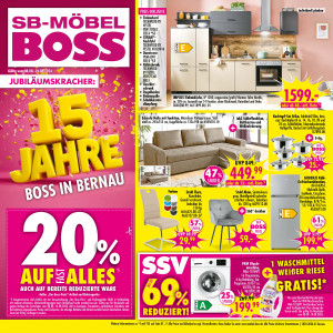 Möbel Boss Prospekt - Angebote ab 08.08.