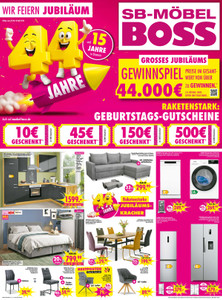Möbel Boss Prospekt - Angebote ab 29.08.