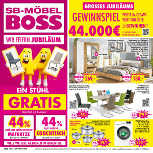 Möbel Boss Prospekt - Angebote ab 12.09.