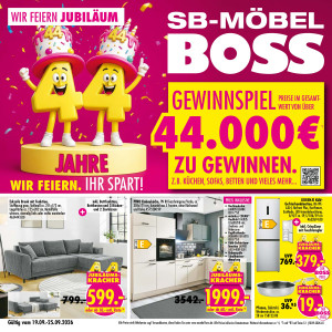 Möbel Boss Prospekt - Angebote ab 21.09.