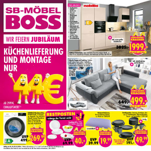Möbel Boss Prospekt - Angebote ab 06.10.