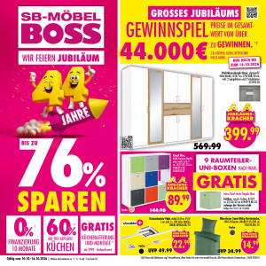 Möbel Boss Prospekt - Angebote ab 10.10.
