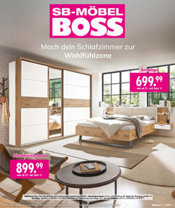 Möbel Boss Prospekt - Mach dein Schlafzimmer zur Wohlfühlzone