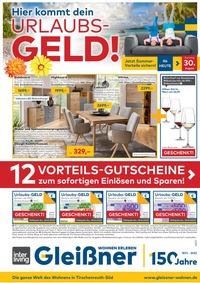 Interliving Gleißner Prospekt - Vorteils-Gutscheine