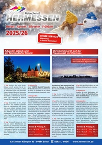 Reisedienst Hermessen Prospekt - Reisedienst Hermessen