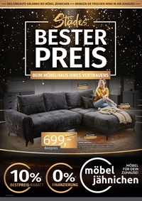 Möbel Jähnichen Prospekt - Stades bester Preis