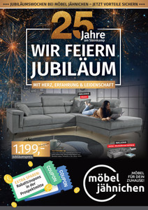 Möbel Jähnichen Prospekt - 25 Jahre Steinkamp