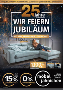 Möbel Jähnichen Prospekt - 25 Jahre am Steinkamp Wir feiern Jubiläum