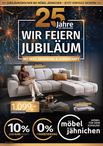 Möbel Jähnichen Prospekt - 25 Jahre am Steinkamp Wir feiern Jubiläum